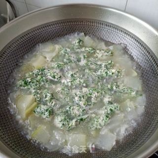 苋菜肉条冬瓜汤的做法步骤：17