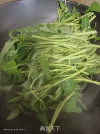 凉拌空心菜的做法步骤：4
