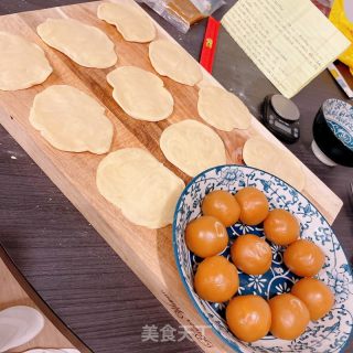 蛋黄酥的做法步骤：21