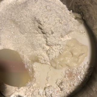 无水免揉松软吐司的做法步骤：4