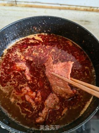 水煮牛肉的做法步骤：12