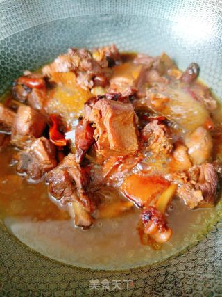 土豆胡萝卜烧鸭边腿的做法步骤：18