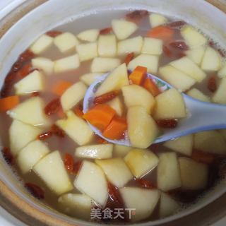 苹果小米粥的做法步骤：8