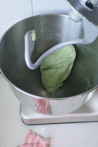 艾叶黑芝麻馒头的做法步骤：4