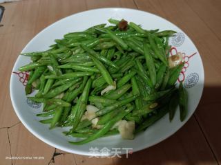 清炒荷兰豆的做法