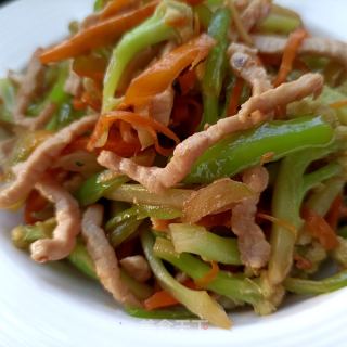 辣炒花菜的做法步骤：14