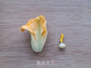 南瓜花天妇罗的做法步骤：9