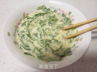 明月草鸡蛋煎饼的做法步骤：4