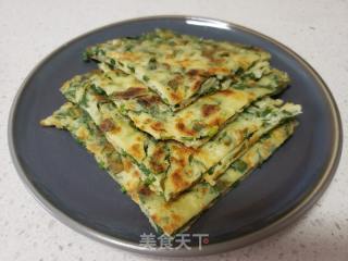 明月草鸡蛋煎饼的做法步骤：8