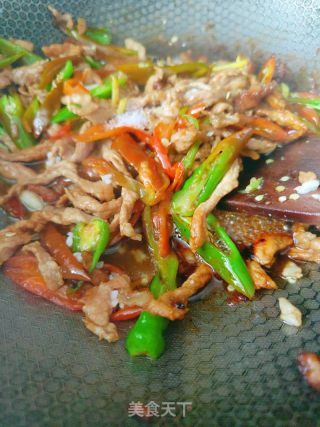 辣椒炒肉的做法步骤：12