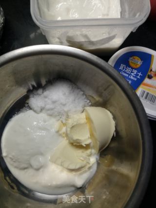 酸奶芝士蛋糕的做法步骤：1