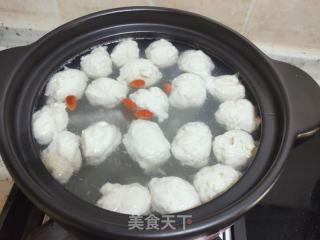冬瓜鸡肉丸子汤的做法步骤：11
