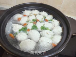 冬瓜鸡肉丸子汤的做法步骤：12