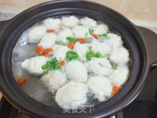 冬瓜鸡肉丸子汤的做法步骤：15