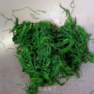 蒜泥毛蓬菜的做法步骤：4