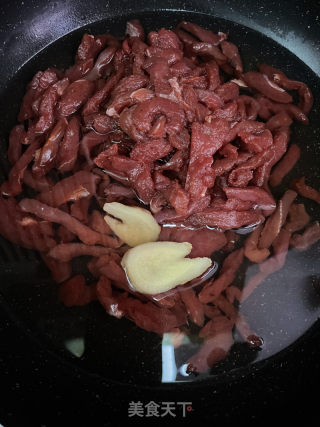 豆花牛肉的做法步骤：5