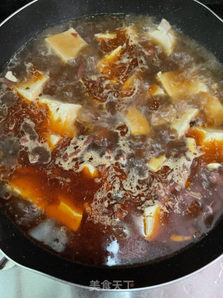 豆花牛肉的做法步骤：11