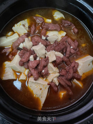 豆花牛肉的做法步骤：12