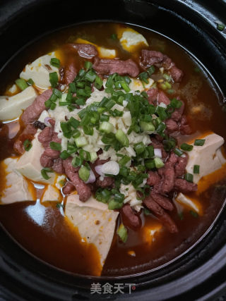 豆花牛肉的做法步骤：14