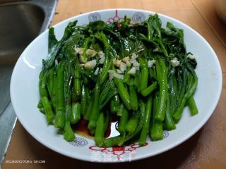 蒜蓉菜心的做法