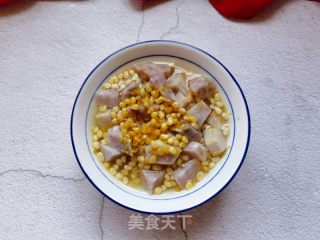 桂花松子蒸芋头的做法步骤：9