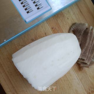 驴肉炖白萝卜的做法步骤：2
