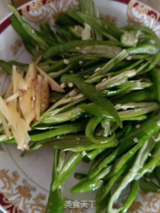 辣椒牛肉丝的做法步骤：3