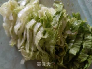 姜丝拌蔬菜的做法步骤：5