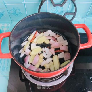 排骨花卷一锅出的做法步骤：4