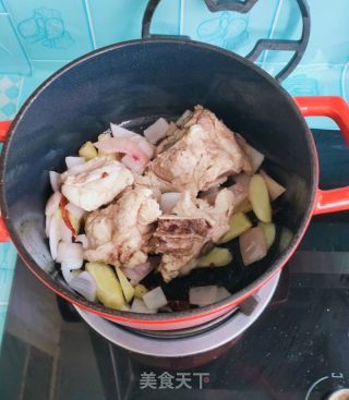 排骨花卷一锅出的做法步骤：5