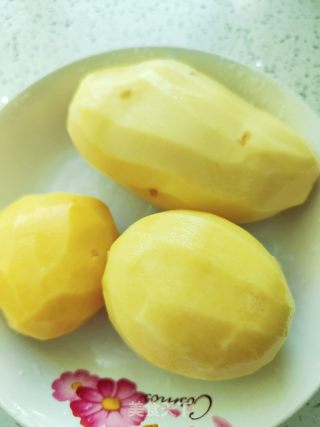 薯饼的做法步骤：2