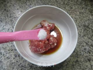 茄子烧油面筋塞肉的做法步骤：6