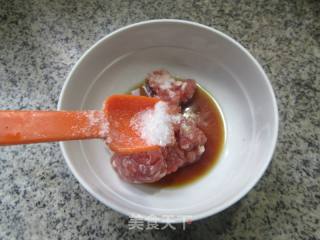 茄子烧油面筋塞肉的做法步骤：7