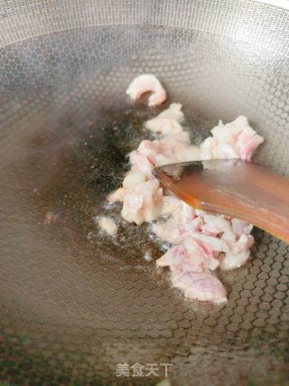 荷兰豆炒肉片的做法步骤：3