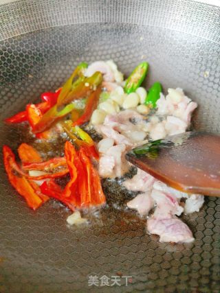 荷兰豆炒肉片的做法步骤：4