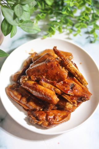 红烧鸡中翅的做法步骤：5