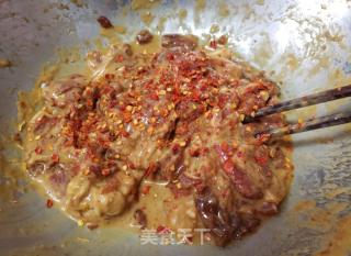 香辣肉片的做法步骤：4