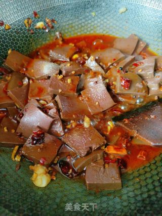 麻辣鸭血的做法步骤：12