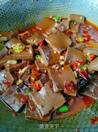 麻辣鸭血的做法步骤：15