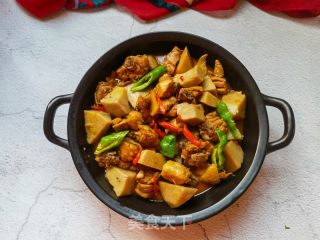 荔浦芋头炖鸡腿的做法步骤：20