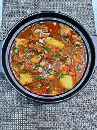 番茄土豆牛排骨的做法步骤：11