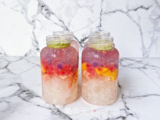 ‼️超好喝????清凉爽口的银耳冻水果气泡饮的做法步骤：12