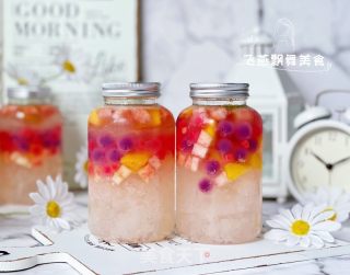 ‼️超好喝????清凉爽口的银耳冻水果气泡饮的做法步骤：13