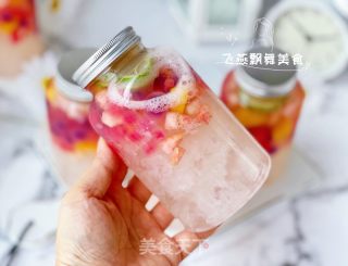 ‼️超好喝????清凉爽口的银耳冻水果气泡饮的做法步骤：14