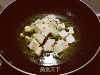 雪菜豆腐的做法步骤：8