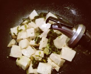 雪菜豆腐的做法步骤：10