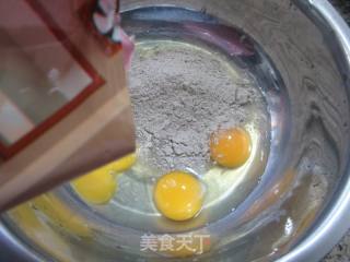 鸡蛋全荞麦饼的做法步骤：2
