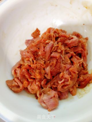 香菜拌牛肉的做法步骤：5