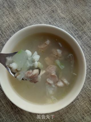 薏米冬瓜瘦肉粥的做法步骤：7