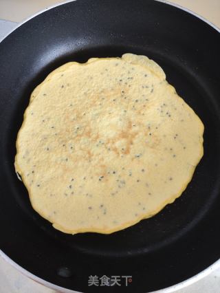 鸡蛋芝麻饼的做法步骤：6